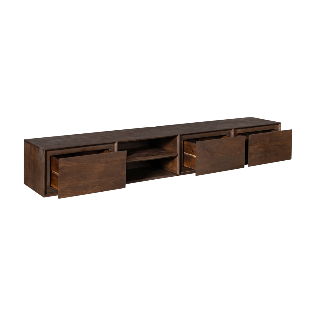 Zwevend tv-meubel Ambiance Brown | 200 cm - Afbeelding 9