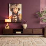 Zwevend tv meubel Ambiance Bruin | 240 cm