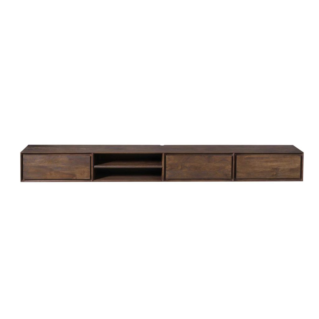 Zwevend tv-meubel Ambiance Bruin | 280 cm - Afbeelding 6