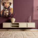 Zwevend tv-meubel Ambiance Sand | 200 cm
