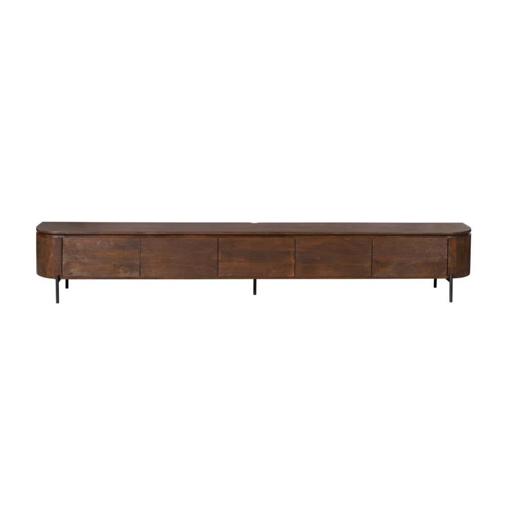 Tv-meubel Excellent Bruin | 280 cm - Afbeelding 2