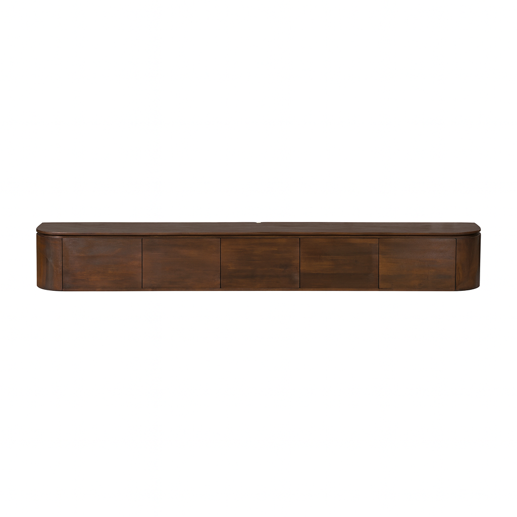 Tv-meubel Excellent Bruin | 280 cm - Afbeelding 11
