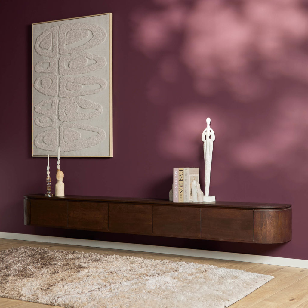 Tv-meubel Excellent Bruin | 280 cm - Afbeelding 12