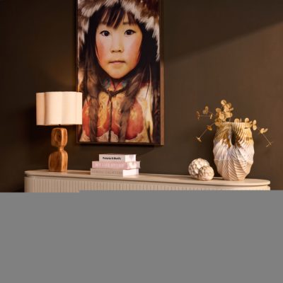 Tv-meubel Solana zand mangohout 210 cm