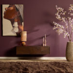 Zwevend tv-meubel Vision Brown | 120 cm