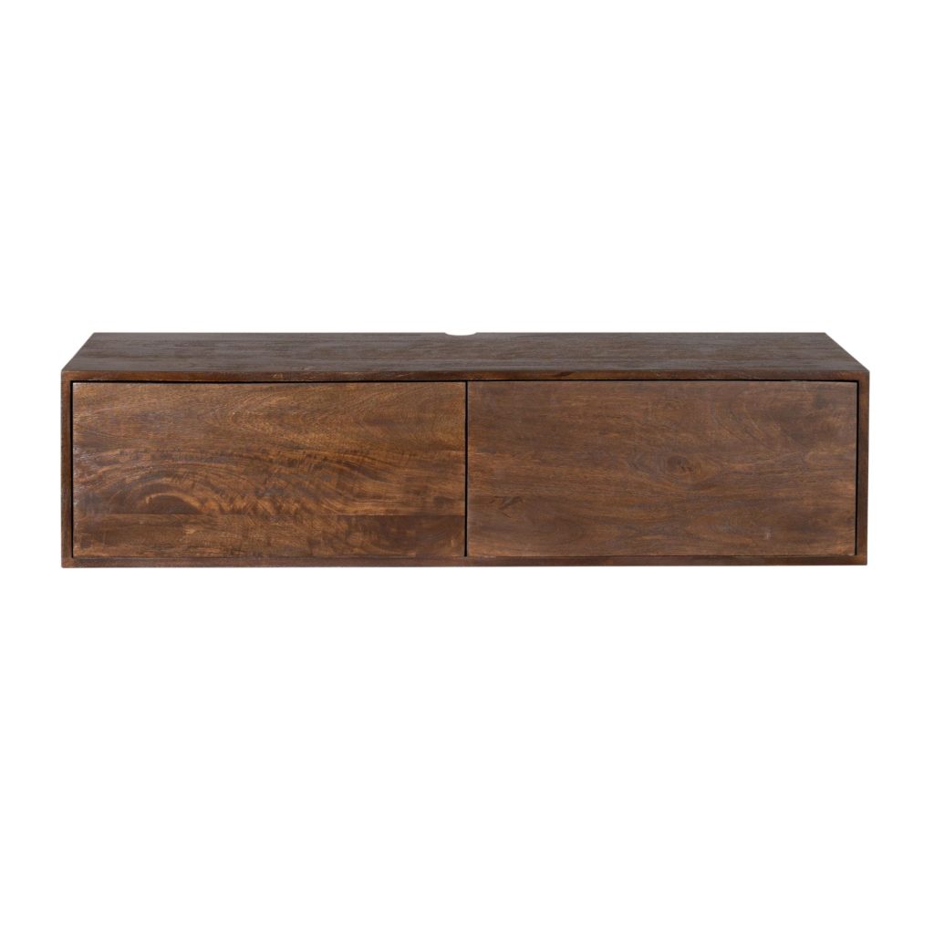 Zwevend tv-meubel Vision Brown | 120 cm - Afbeelding 6