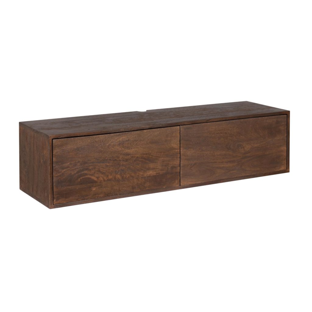Zwevend tv-meubel Vision Brown | 120 cm - Afbeelding 7