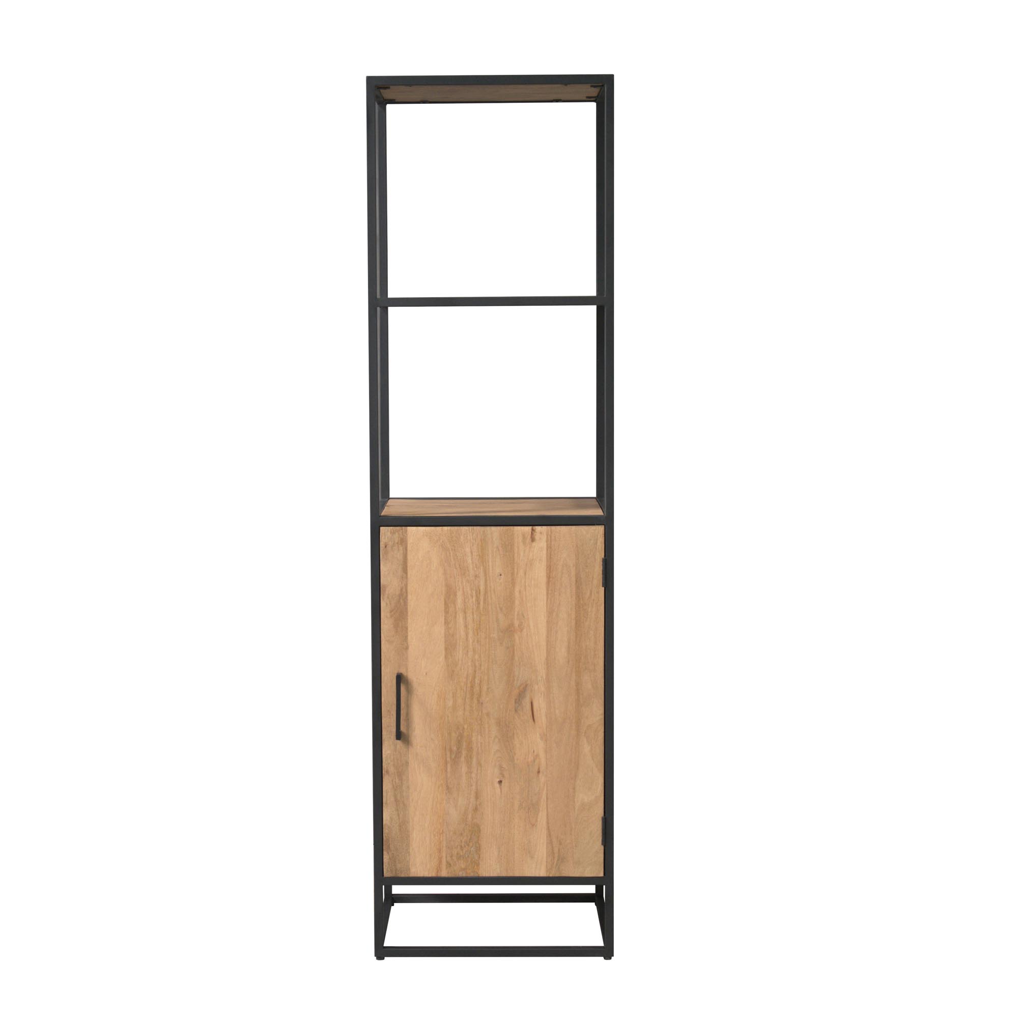 Stermeubilair Boekenkast Dakota 1 deur &VerticalLine; 55 cm