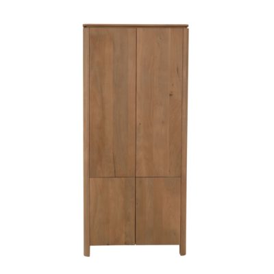 Kabinetkast Dallas, naturel mangohout, 90 cm