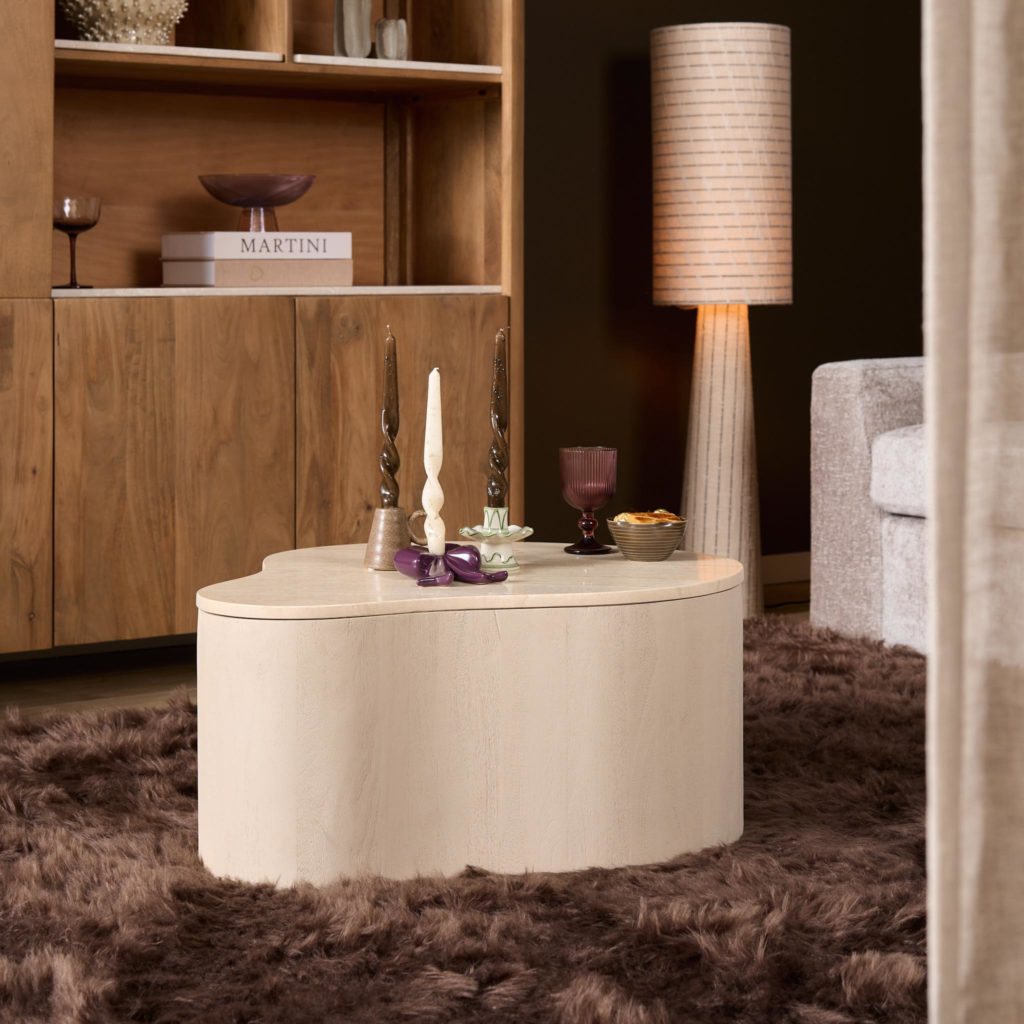 Salontafel Lovi | 77 cm | Zand