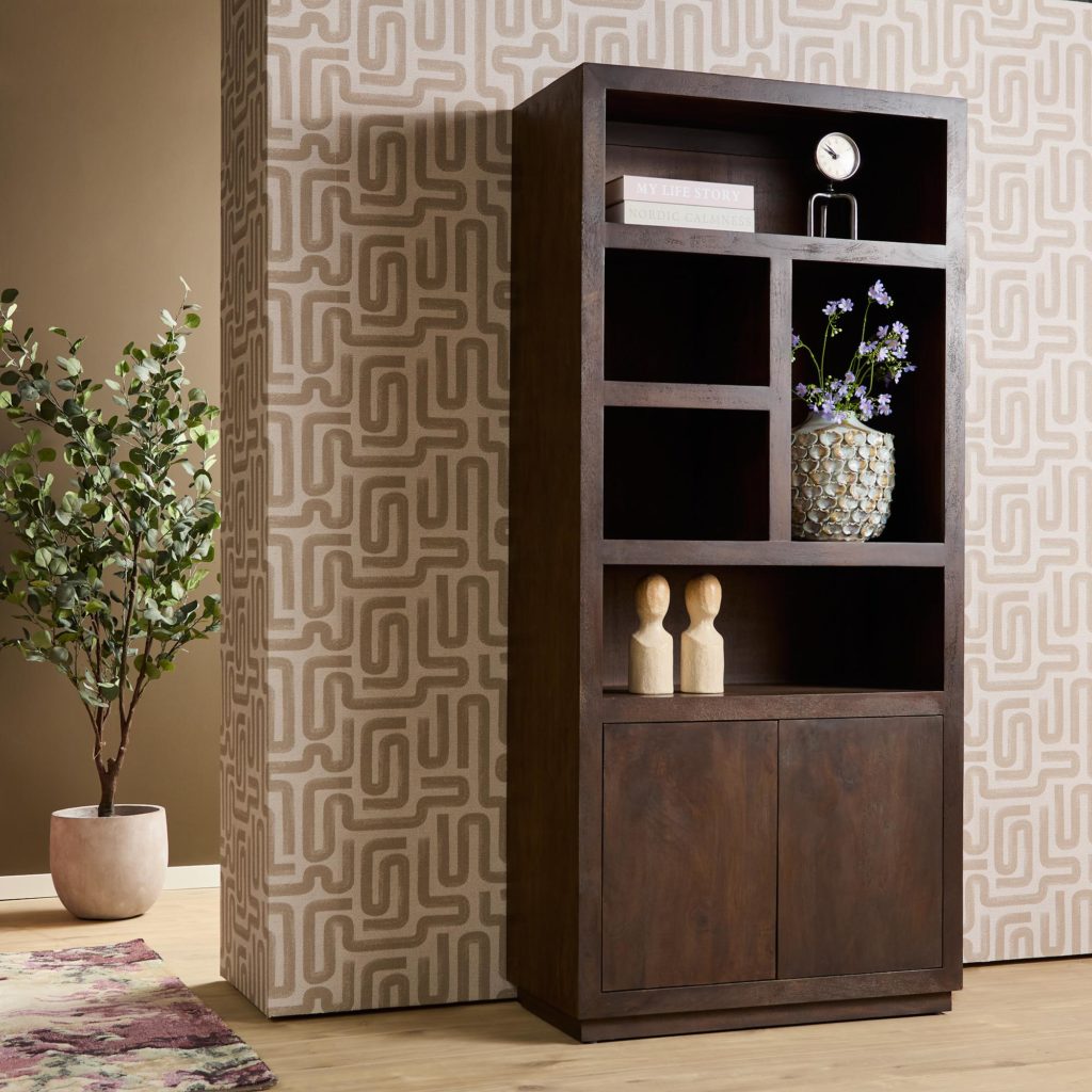 Vakkenkast Brussel Bruin | 90 cm - Afbeelding 2