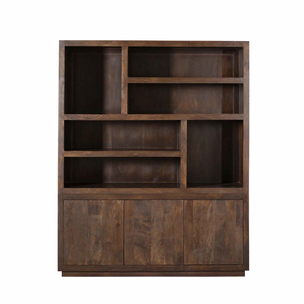 Vakkenkast Brussel Bruin XL | 160 cm - Afbeelding 4