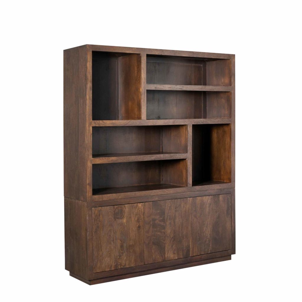 Vakkenkast Brussel Bruin XL | 160 cm - Afbeelding 5