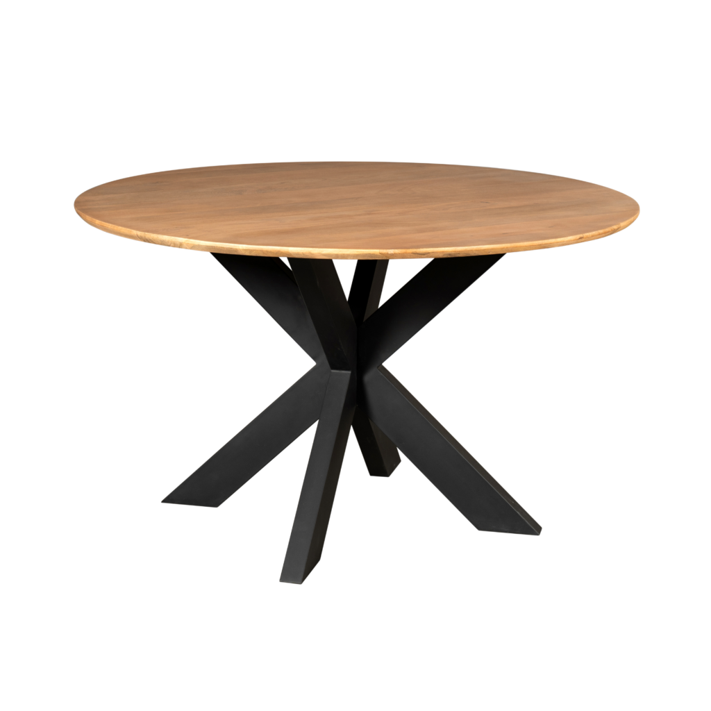 Eettafel Madison Natuurlijk | 110 cm - Afbeelding 3