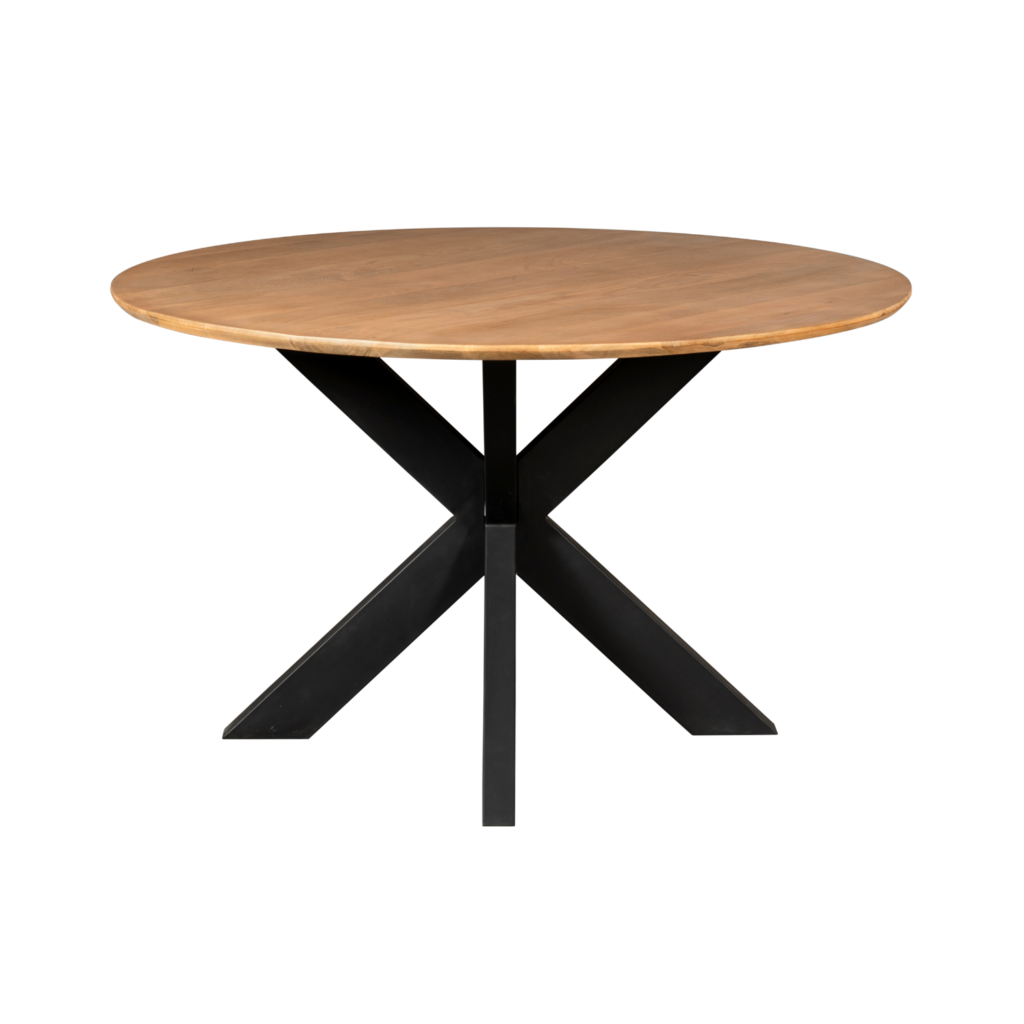 Eettafel Madison Natuurlijk | 110 cm - Afbeelding 4