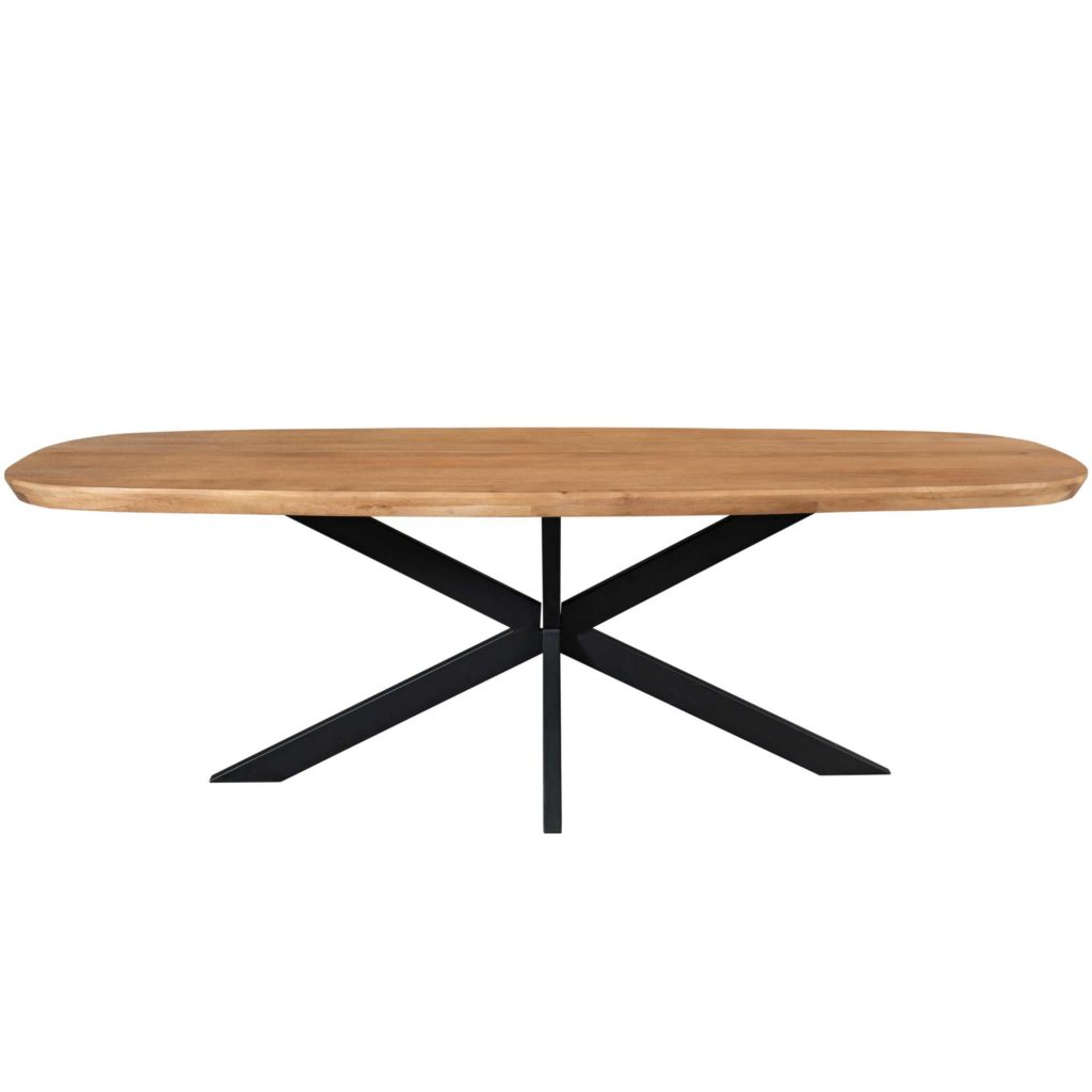 Eettafel Madison Naturel | 240 cm | Deens ovaal - Afbeelding 2