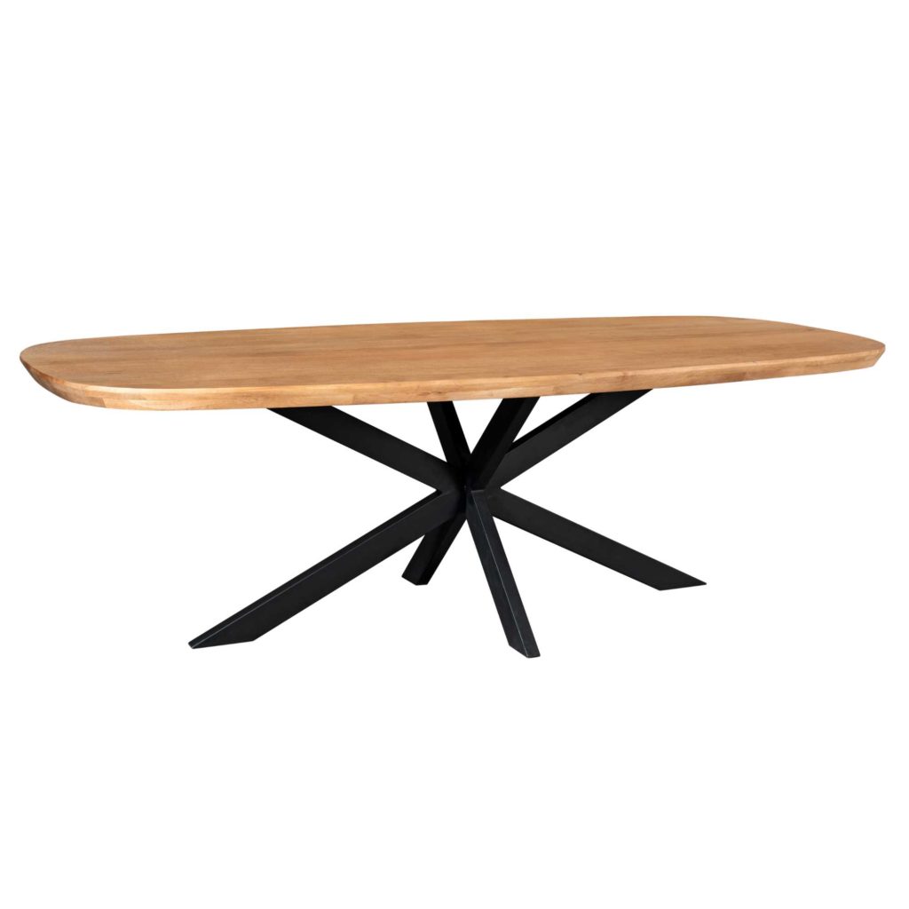 Eettafel Madison Naturel | 240 cm | Deens ovaal - Afbeelding 3