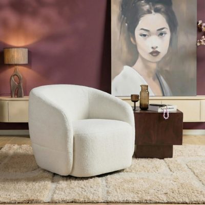 Fauteuil Yara | gebroken wit