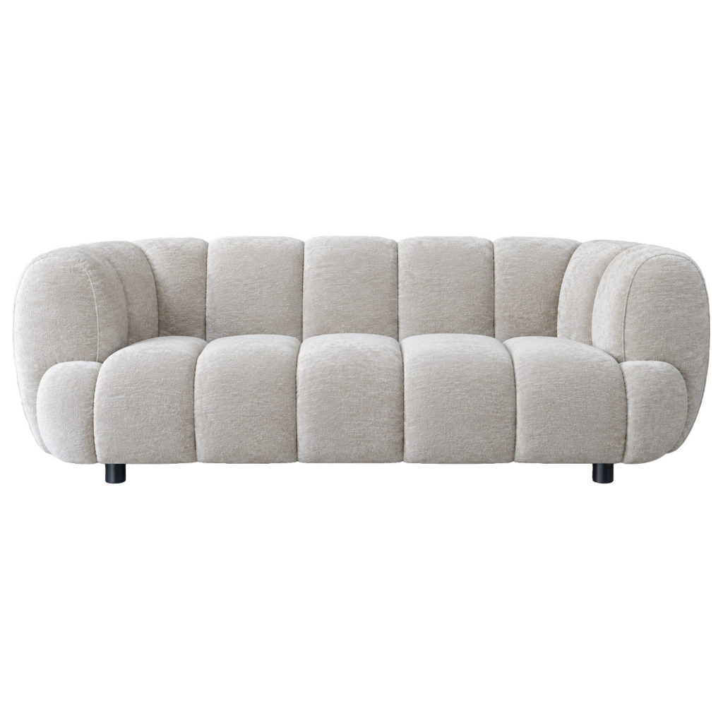 Bank Logan Beige - 2-zits