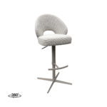 LABEL51 Barkruk Saint Tropez - Naturel - Royal Boucle - Gaslift