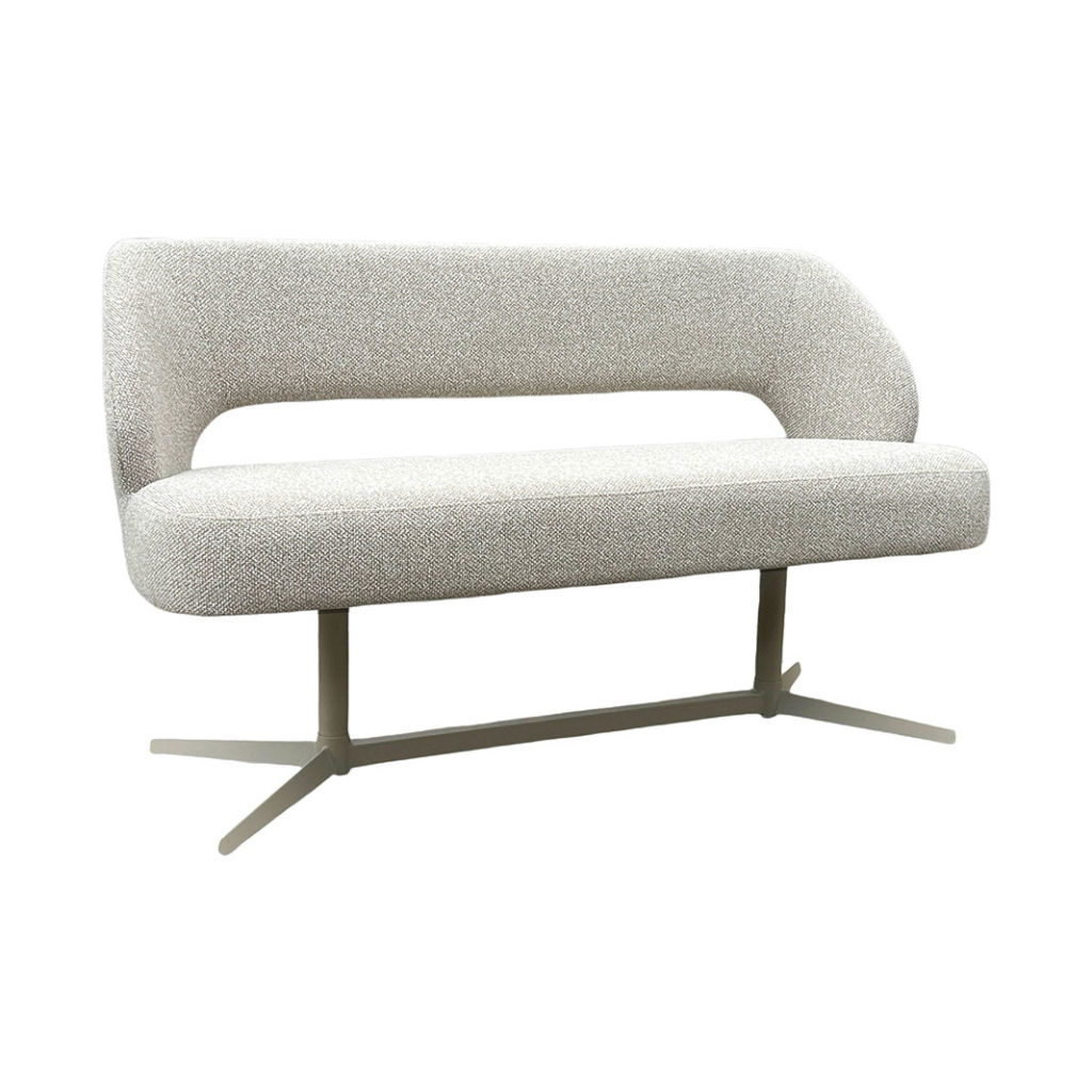 LABEL51 Eetkamerbanken Saint Tropez - Naturel - Royal Boucle - 150 cm - Afbeelding 2