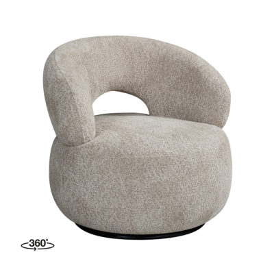 LABEL51 Fauteuil Nusenna - Beige - Superb - One Size
