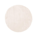 LABEL51 Vloerkleden Velo - Ivoor - Polyester - 200x200 cm - Rond