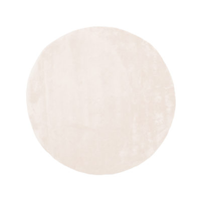LABEL51 Vloerkleden Velo - Ivoor - Polyester - 200x200 cm - Rond