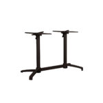 LABEL51 Eetkamertafel Table Blend - Brons - Metaal - 72 cm - Dubbel Vouwbaar