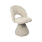 LABEL51 Eetkamerstoel Studio - Naturel - Superb - Naturel Stof